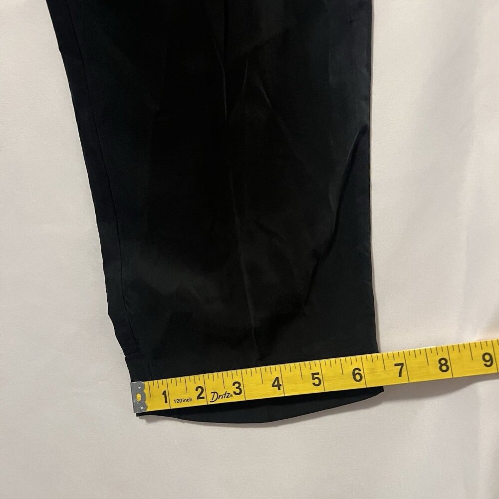 Anthropologie Women’s Pants Small Size Black Elastic Waist Pockets High Rise - Picture 8 of 12